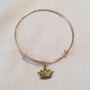 ALEX AND ANI Crown Bangle